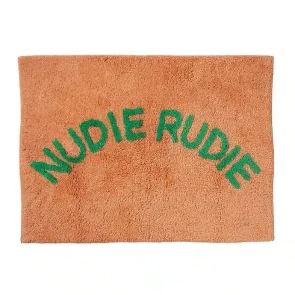 Sage x Clare â€“ Nudie Bath Mat â€“ Peach