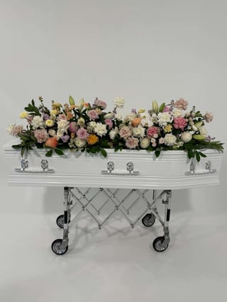 Casket Spray - Pastels